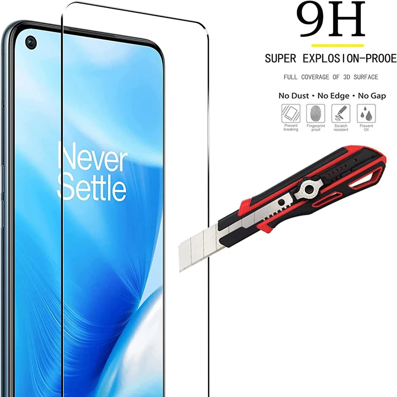 3Pcs Tempered Glass For OnePlus 9 RT 9R 7T 8T ACE Pro 2V 10T 10R Screen Protector For One Plus Nord 2 2T N200 N10 CE 2 Lite Film