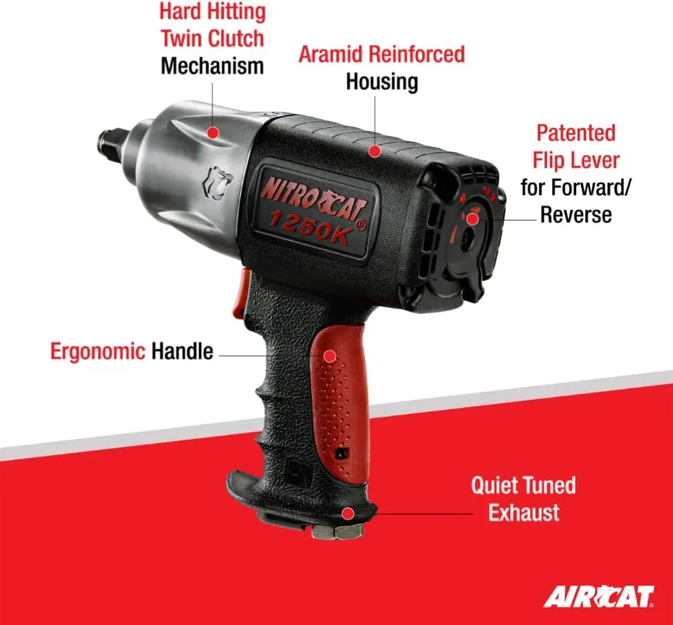 Composite Twin Clutch Impact Wrench : Impact Wrench : Powerful & Long-Lasting