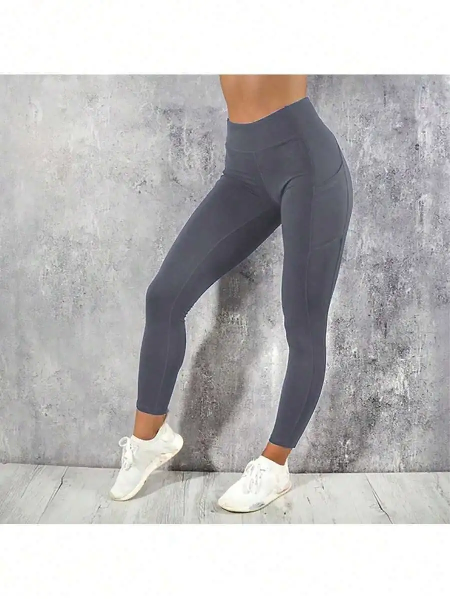 

High Waisted Yoga Leggings With Pockets For Women Workout Running Joggers
