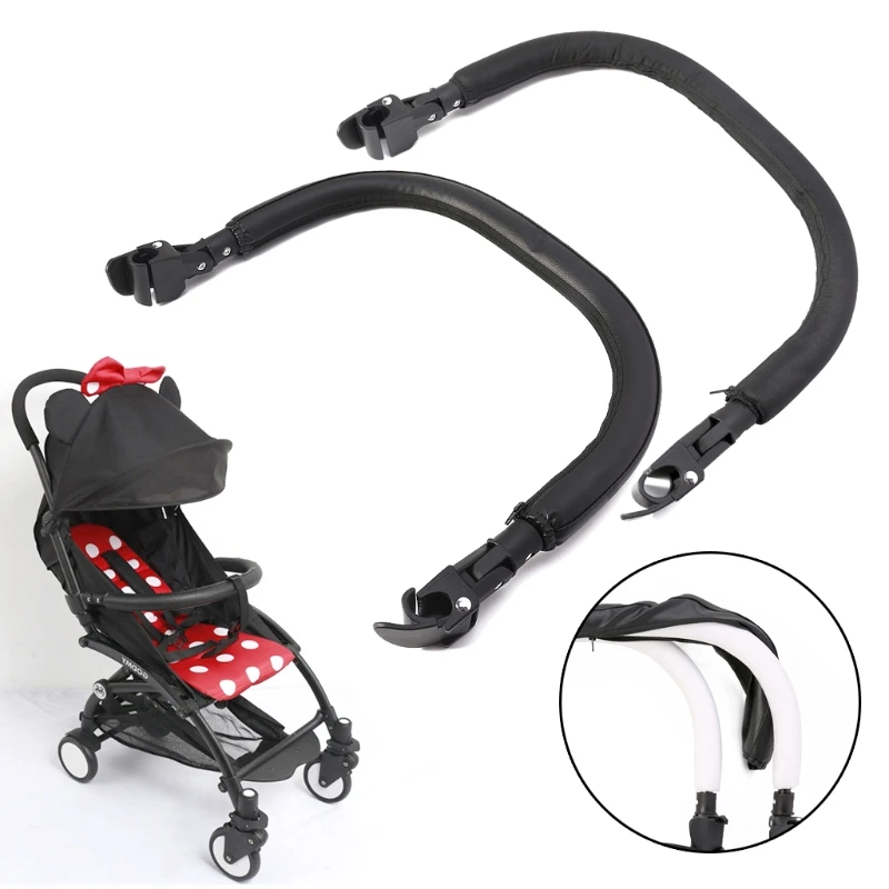 Stroller Handlebar Armrest Security Safety Bumper Bar Crossbar for Most Pram