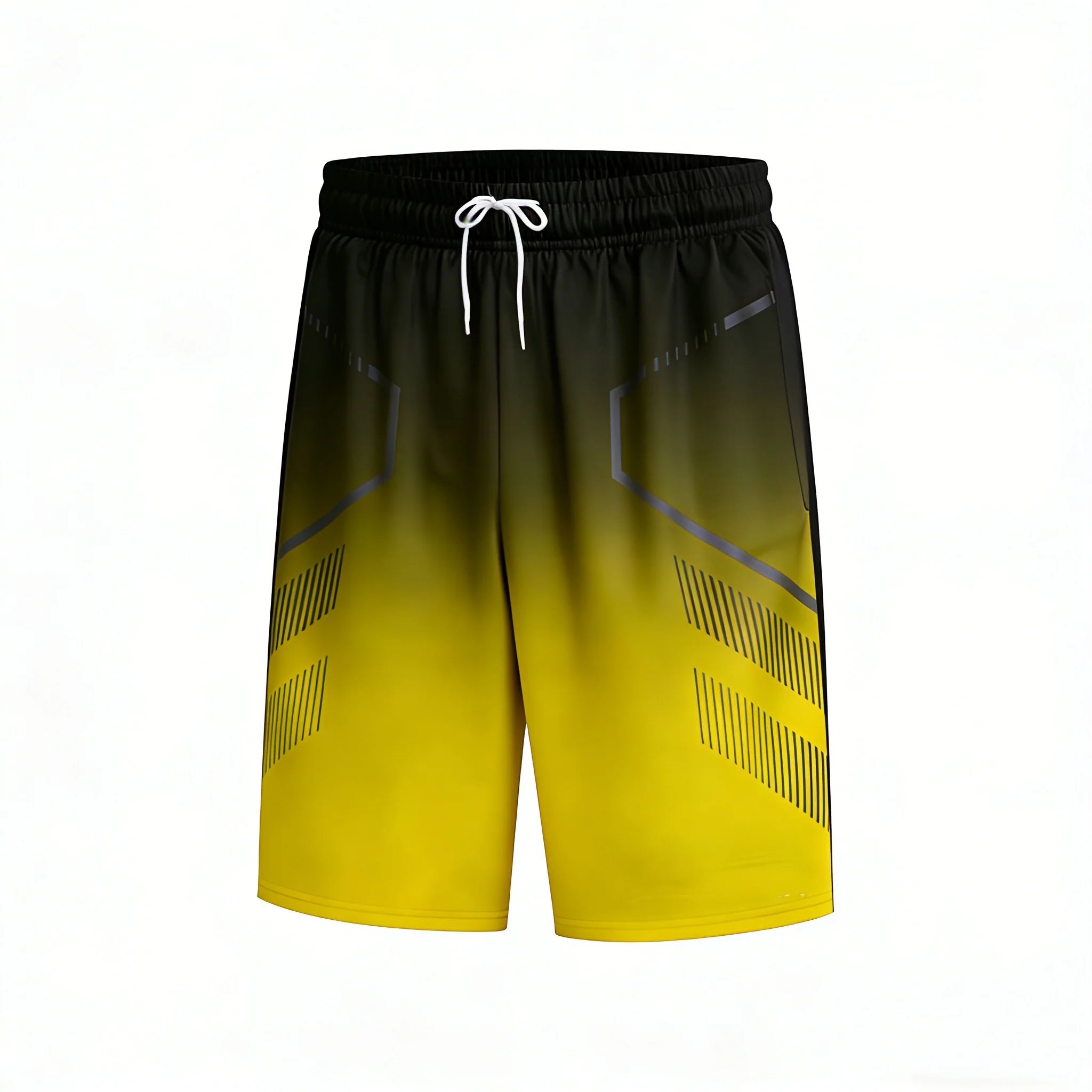 

Летние мужские шорты из ледяного шелка для бега и спорта, быстросохнущие, дышащие, пляжные шорты, для фитнеса, джоггинга, стильная повседневная спортивная одежда