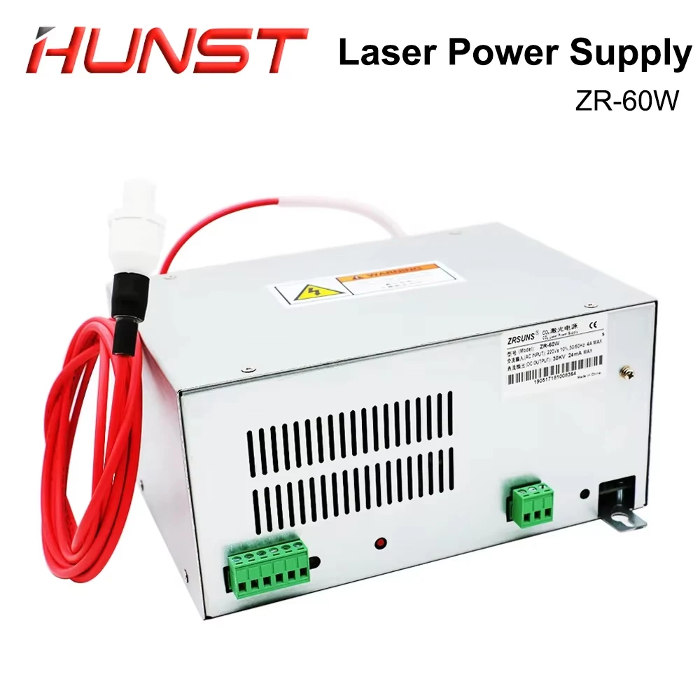HUNST ZR 60W แหล่งจ่ายไฟเลเซอร - Laser Power Supply 60W บทวิจารณ์และราคา