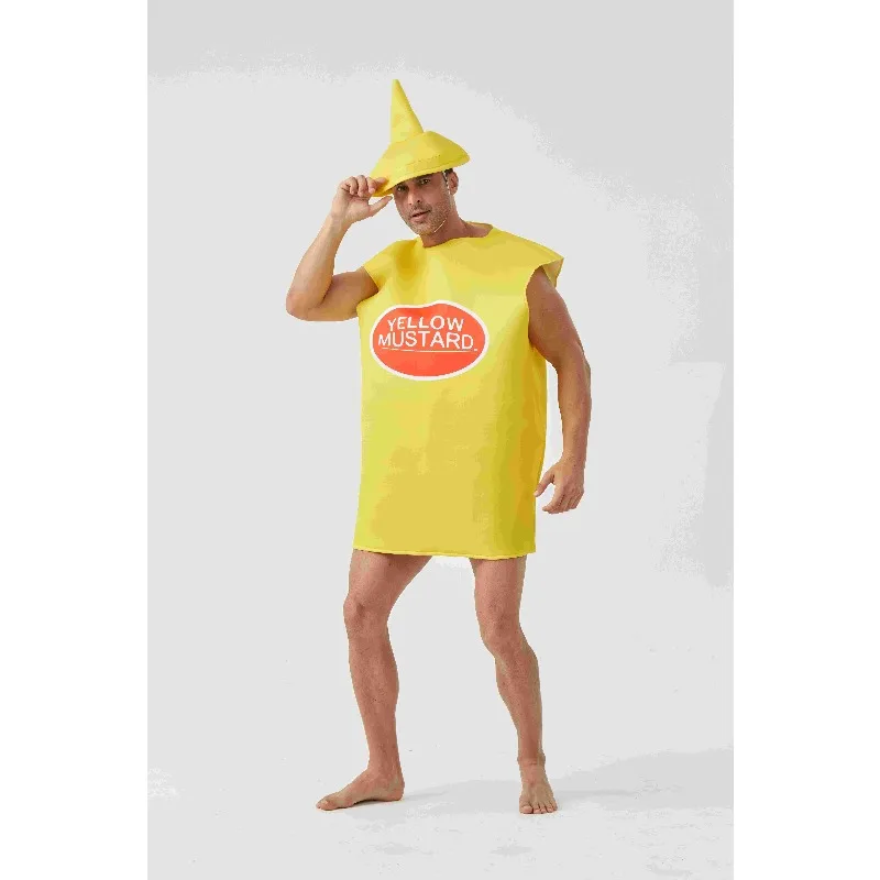 عطلة حزب الكبار الرجال والنساء الخردل زي الكبار مضحك تأثيري المرحلة الزي #5