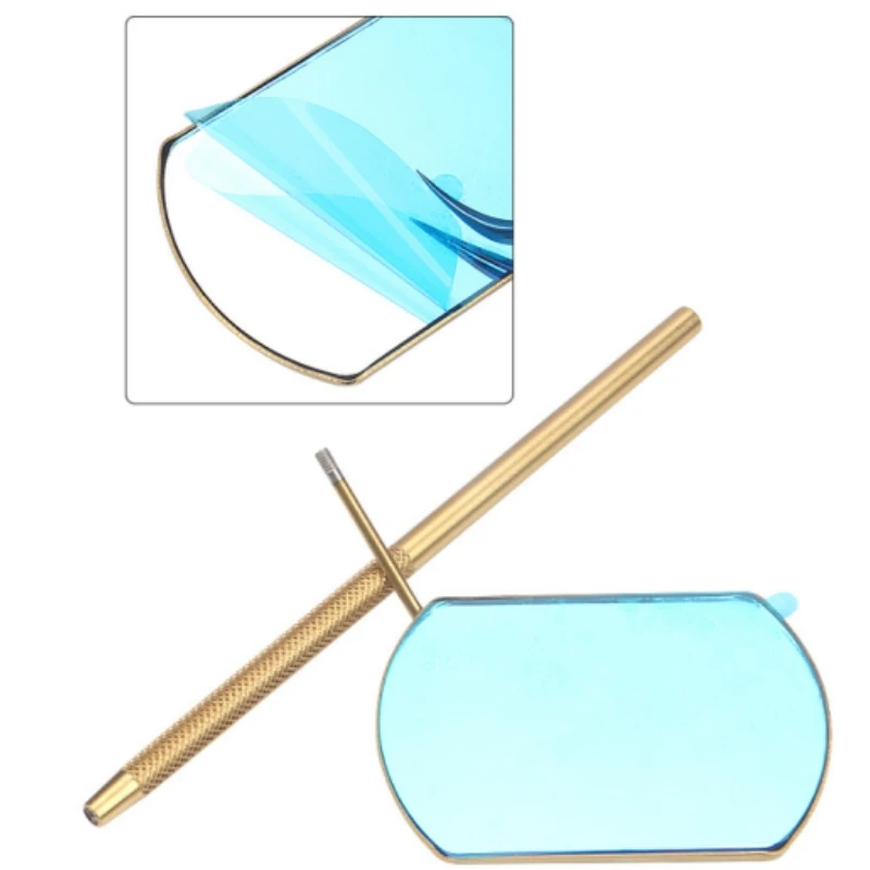 Dental Mouth Mirror Reflector Stainless Steel Multifunction Oral Checking Mirror Detachable Handle Dentistry Examination Tool