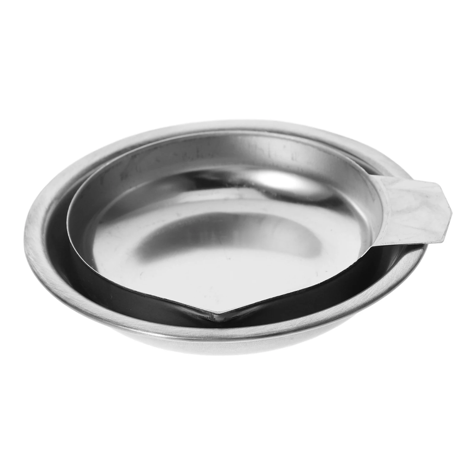 

2pcs Stainless Steel Weighing Pan Digital Trinket Pans Jewelry Weighing Tray Electric Scale Supply Rhinestones Diamonds