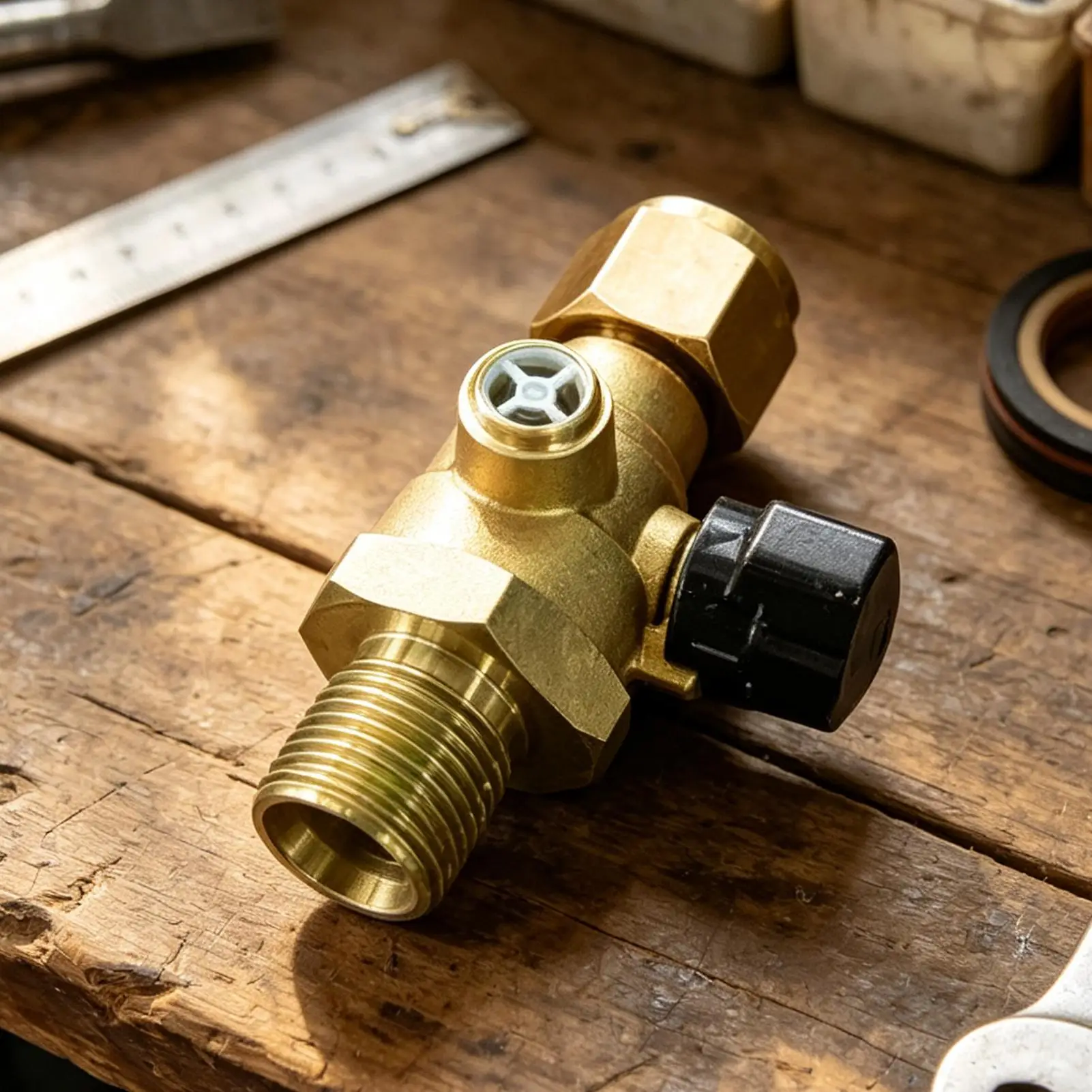 Air Brake Shut Off Valve Self-Venting Leakproof Truck Brake Chamber Air Valve brass pneumatic hose exhaust shut-off valves