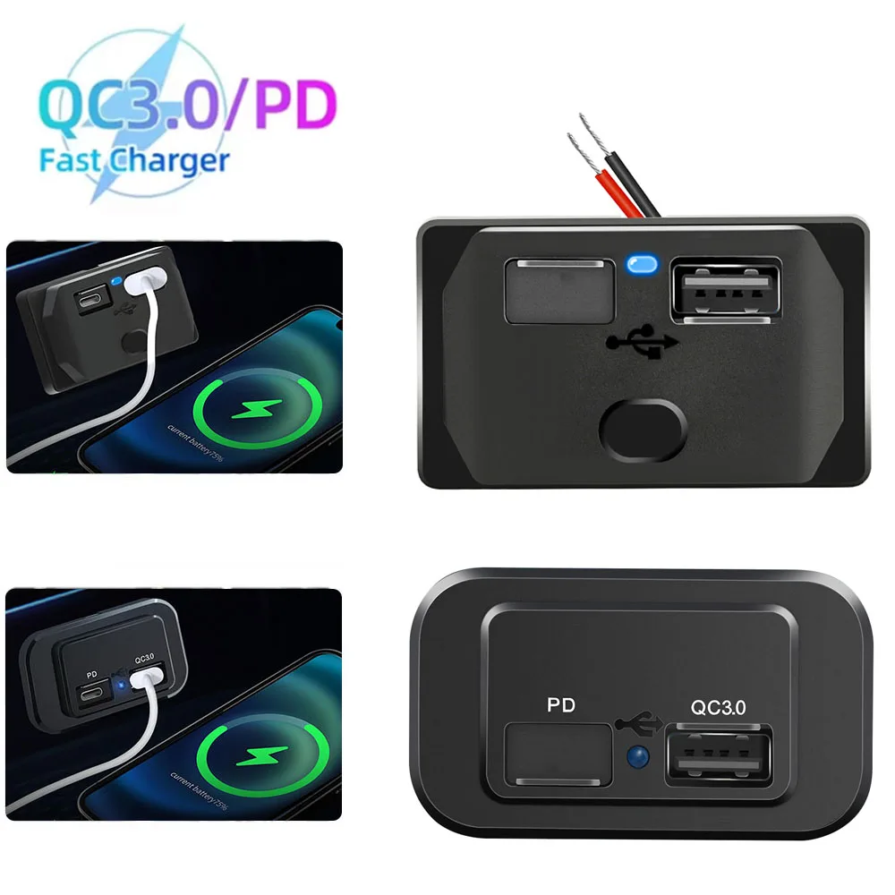 12V-24V Usb Fast Ca…