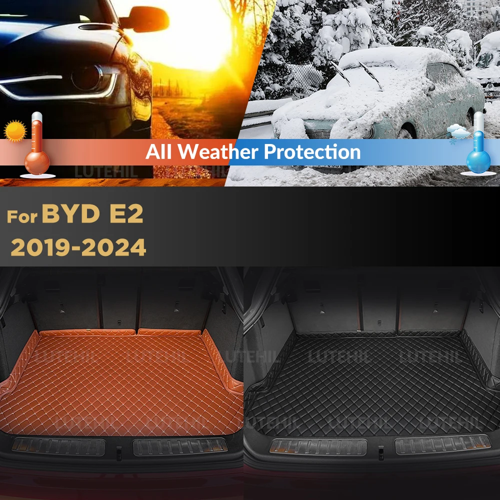 

Для BYD E2 2019-2024 коврик в багажник автомобиля багажник защитная накладка аксессуары для интерьера