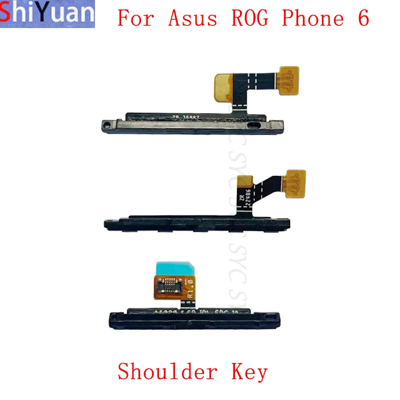 Shoulder Key AirTriggers Flex Cable For Asus ROG Phone 6 AI2201 Induction Motion Sensor Button Replacement Parts