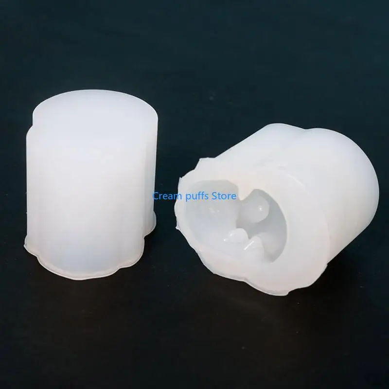 

50LE for Creative Skull for Head Keychain Resin Mold DIY Crafts Bracelet Pendant Silicone Mould Handmade for Key Chain Resin