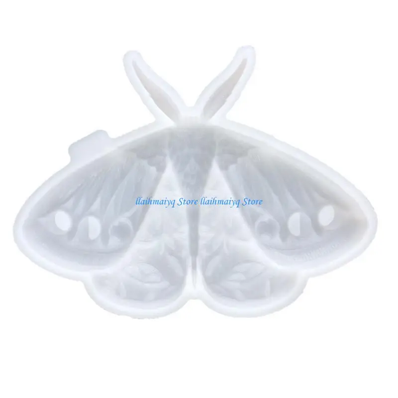 573B Stylish Wall Decors Molds Unique Wall Pendant Moulds Moth Crafting Molds
