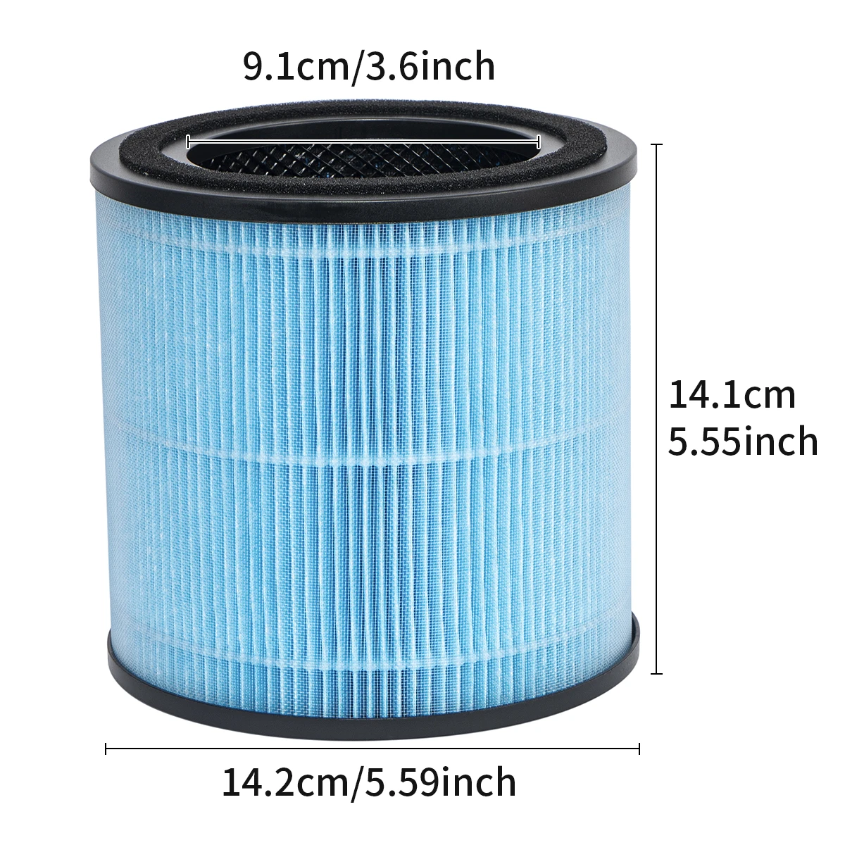 High quality AP0601-RF replacement filter for AIRTOK AP0601 air purifier backup filter, with aromatherapy tablets