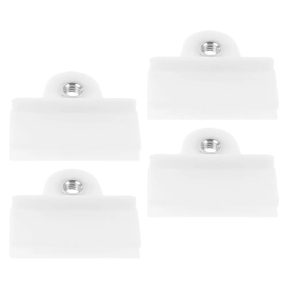 

4pcs Plastic Glass Fixed Clips Car Window Retainer Stable Easy Installation Universal Fit For Automotive Side Skirt Panel Trim
