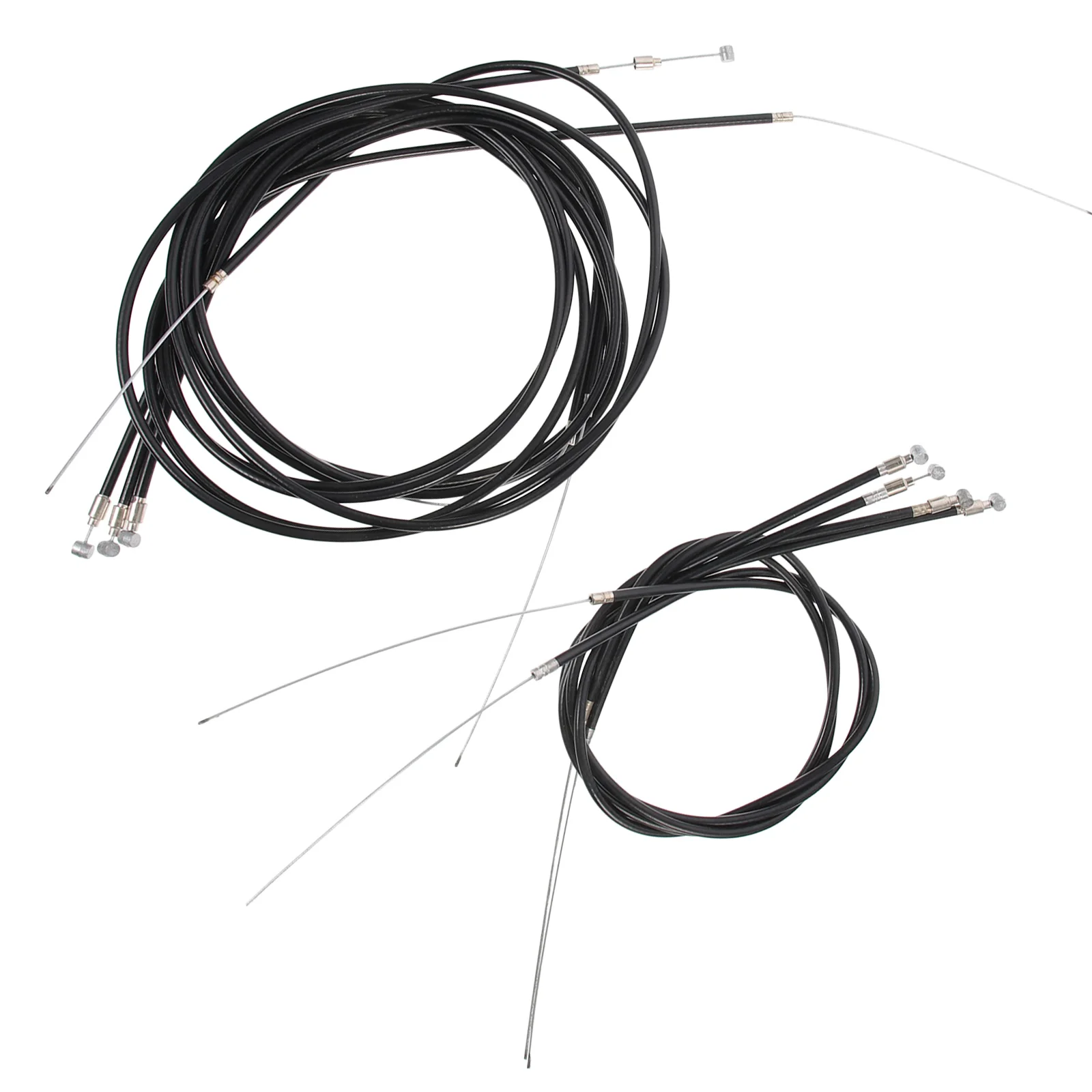

4 Sets Bike Brake Cable Set Universal Inner Cable For Mountain Road Bikes Durable Weather Resistant Flexible Sensitive Braking