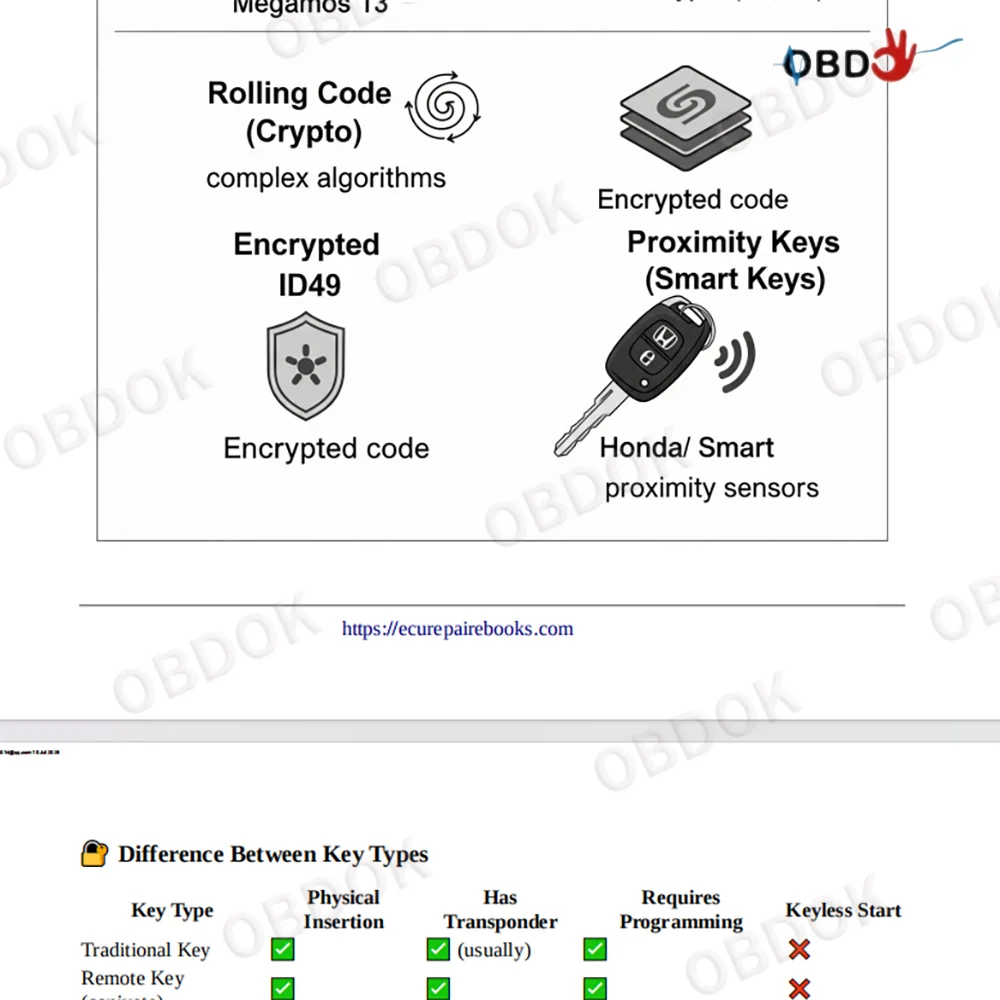 

Automotive Lock-smith Guide ECU Repair Ebook PDF Immobilizer systems Identify Clone for Transponder keys ECUs Essential tools