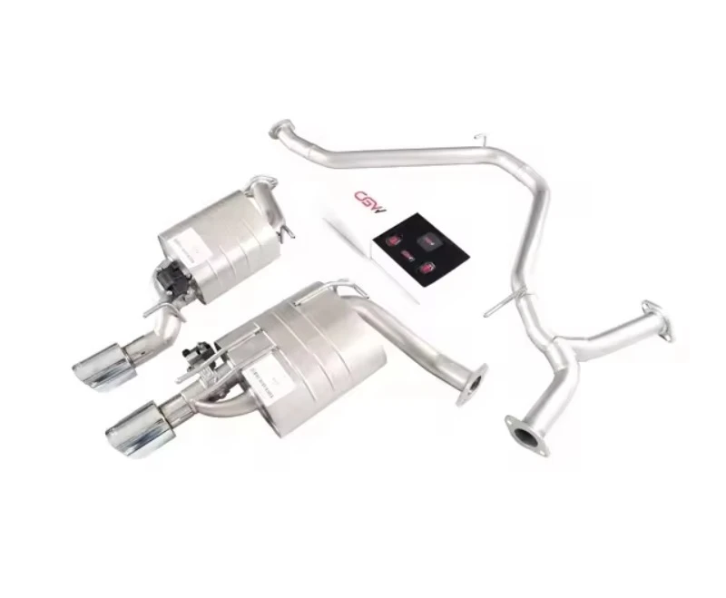 Easy And Precise Fitment Catback Exhaust Tip Pipes With Remote Gesture Electronic Valves Control Fit For Toyota Camry Hybrid 2.5