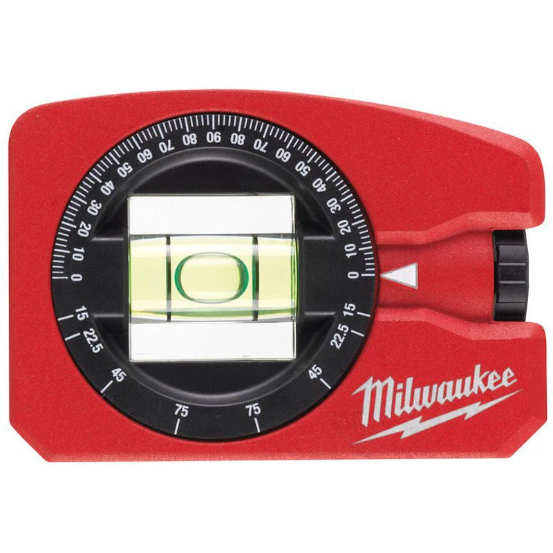 Milwaukee 4932459597 POCKET LEVEL With Angle Engraving Portable Repeatable Use Adjustable Manual Measuring Tools