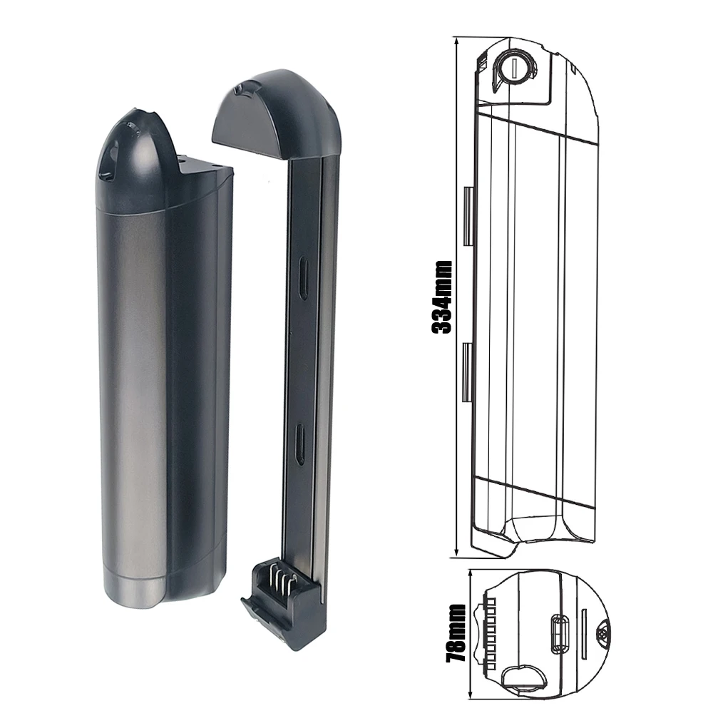 Reserveonderdeel 36V 10. 5ah 48V 7ah Mini Fles G30 Donsbuis Accu Voor 250W 350W Ebike Stadsfiets Met Oplader