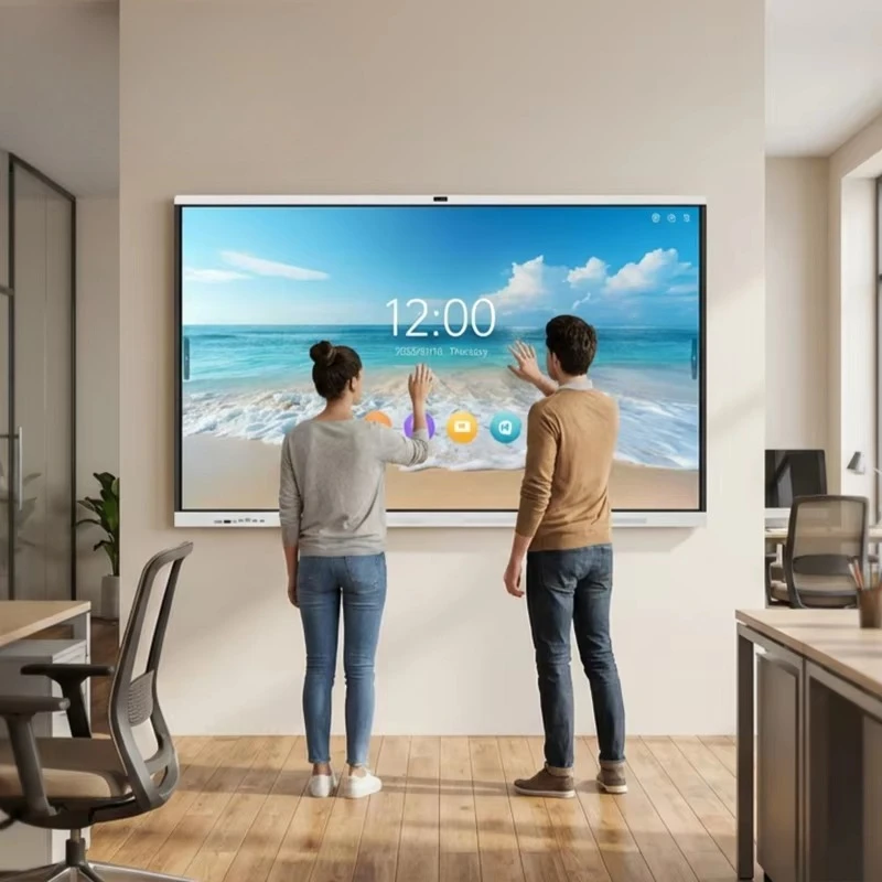 Suitable for home learning, 4K UHD zero-gap splicing, supports Wi-Fi 6 network sharing,
