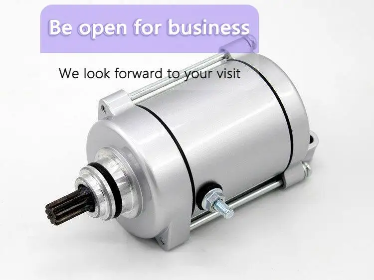 Motorcycle CG125 Starter Motor 9T for Qianjiang 125cc