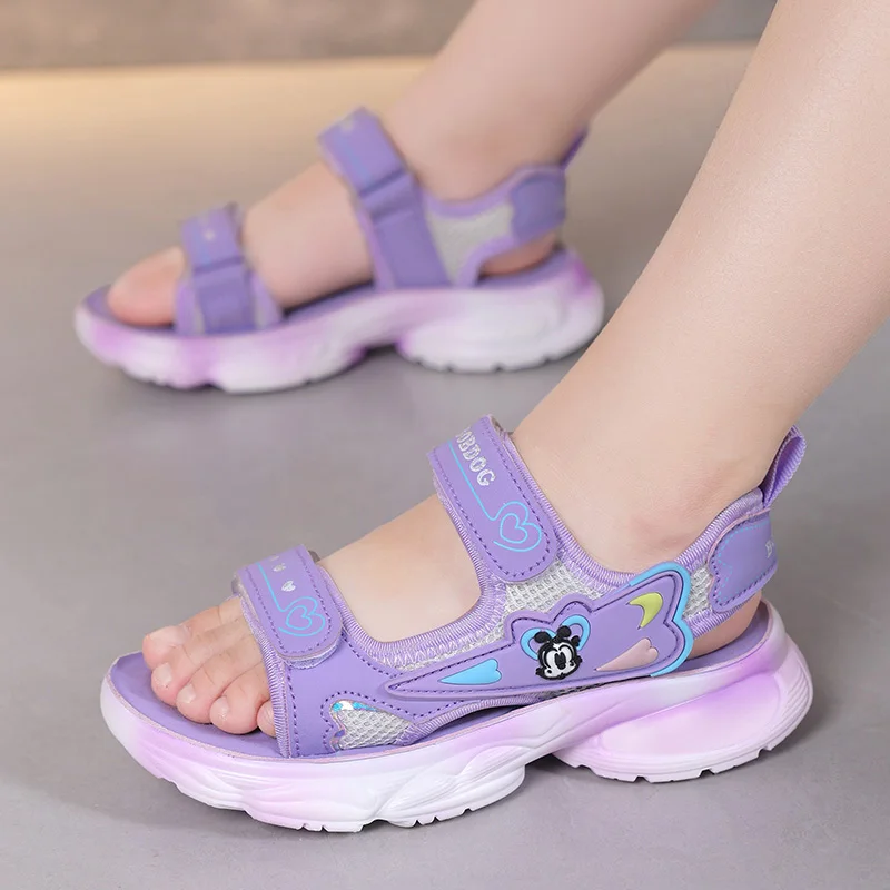 Zomer Modemerk Kinder Sandalen Open Teen Meisjes Sport Sandalen Fashion Design Kids Casual Strandschoenen