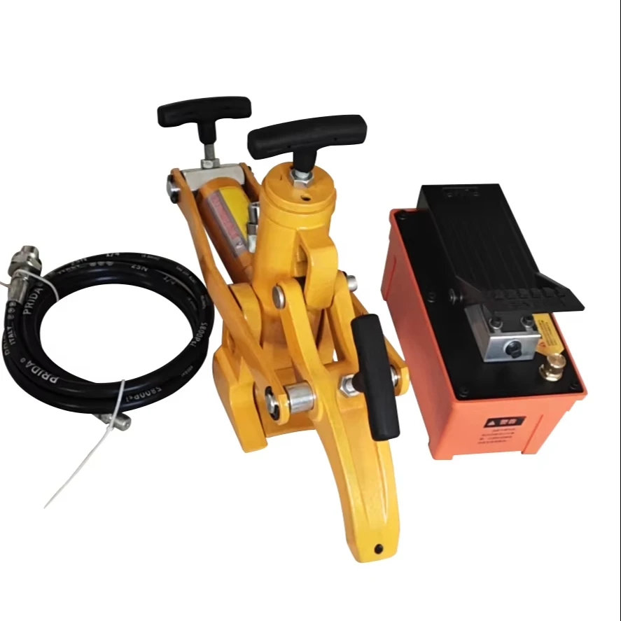 

Гидравлический съемник ободьев шин, ручной инструмент для ремонта грузовых автомобилей и легковых машин со стальным насосом