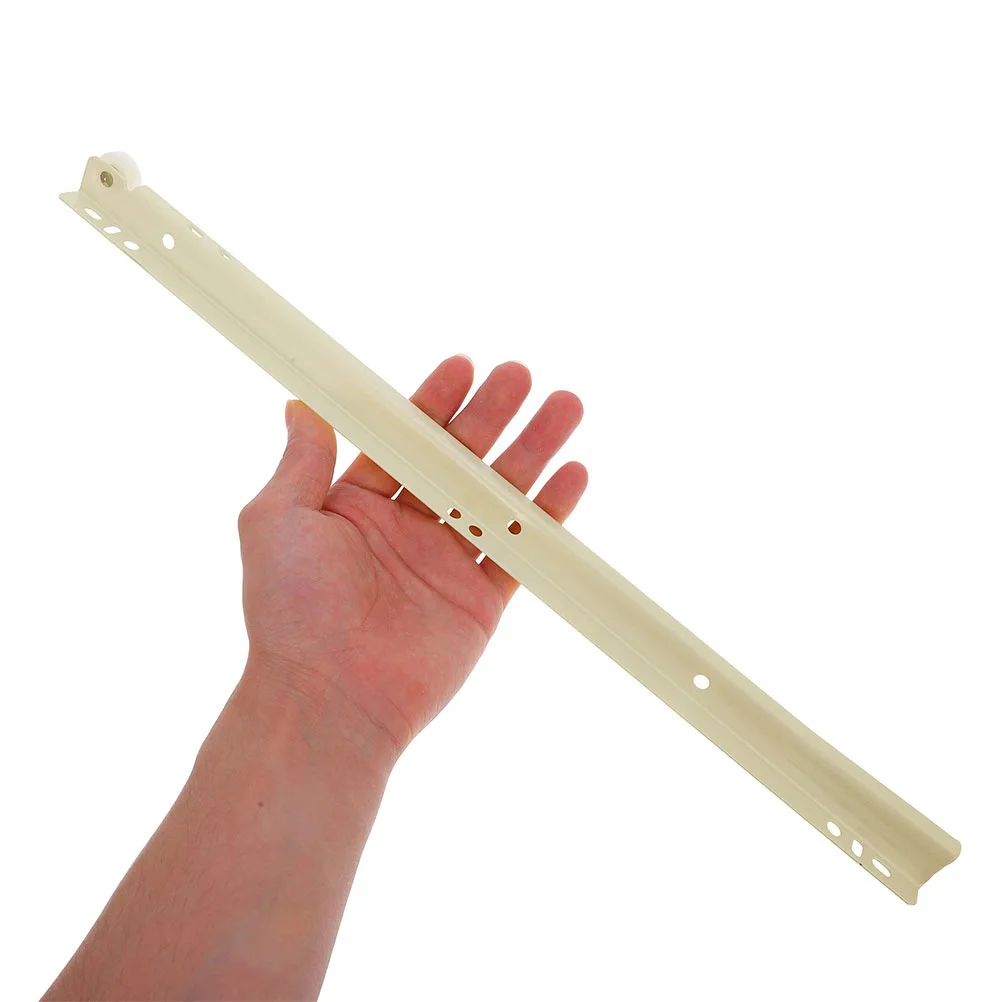 2 قطعة القضبان الشريحة قسمين الثقيلة درج معدني الشرائح السلس الذاتي التشحيم قدرة عالية خزانة درج دليل السكك الحديدية #4