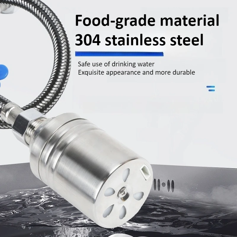 304 Stainless Steel Float Ball Valve Water Level Control 1/2 