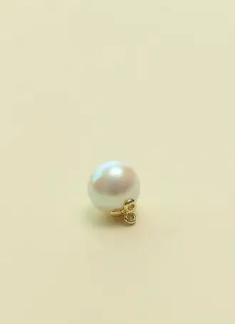 10pcs/lot Size:10mm/12mm Round Pearl Metal Base Buttons Shirt Cardigan Women's Clothing Decoration Button Sewing(SS-2832)