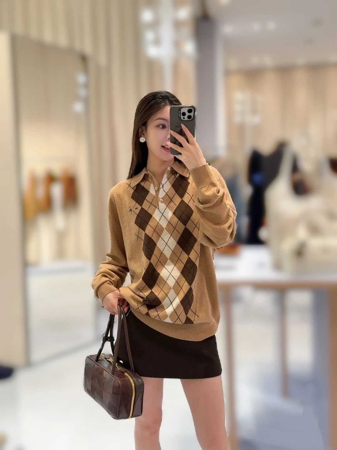 

Laxsesu Camere вязаный открытый кардиган Ele Lady College Sle женская мода Новое поступление 2025 осенний сезон