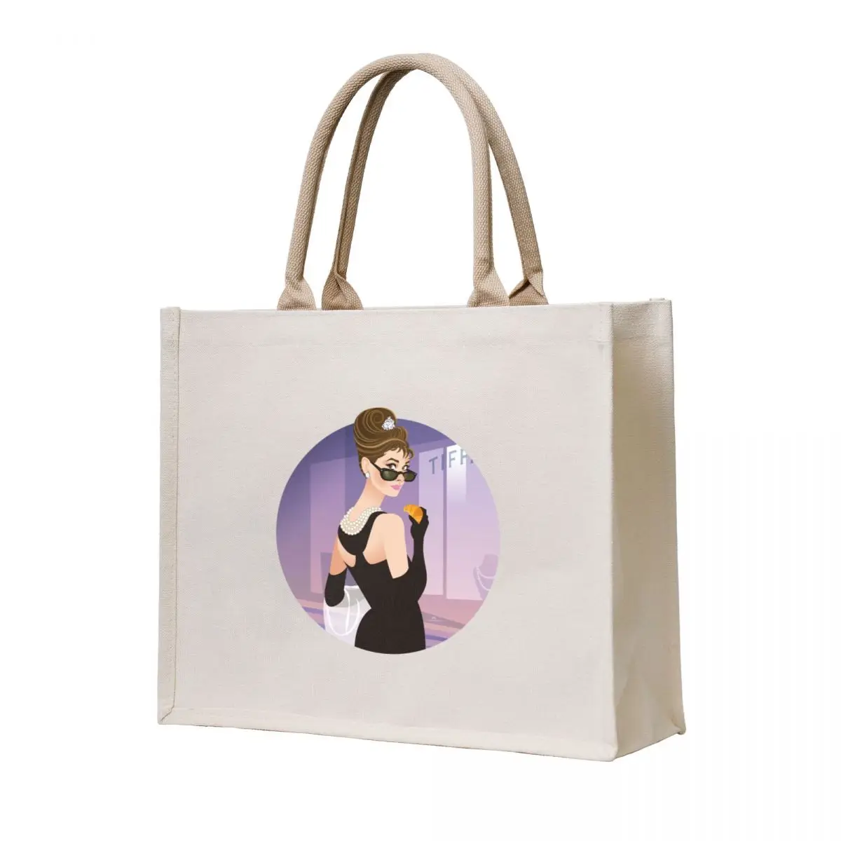 

Breakfast Tote Bag the tote bag reusable shopping bags Fabric bag tote canvas