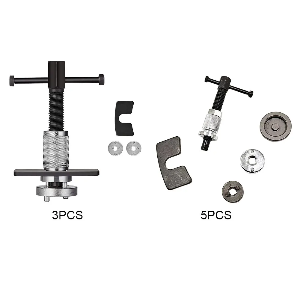 3/5 قطعة مجموعة أدوات فرجار فرامل السيارة الكروم المكبس الترجيع طقم أدوات استبدال المكبس الترجيع أدوات لإصلاح السيارات لأدوات السيارات #2