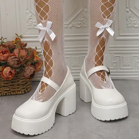 10 best sales सफेद मैरी जेन्स - №9