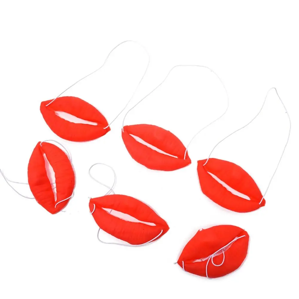 

Novelty Thick Big Mouth Lips Props Funny Prank Items Big Lips Prank Costume Parties Sausage Mouth Decor Bachelorette Parties