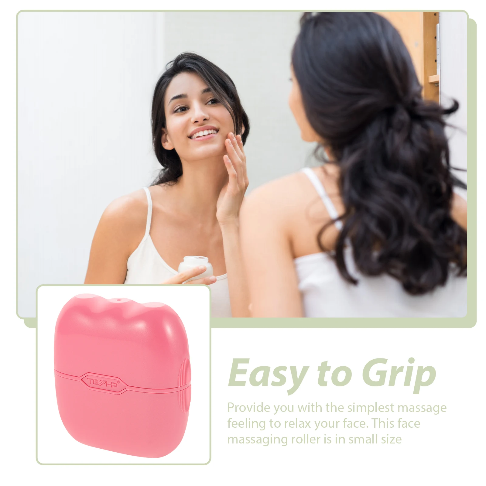 Massager voor gezicht Gezichtsrollen Koelapparaat Oogwang Neus Huidverzorgingshulpmiddel Schoonheid Massager Gezichtsmassage