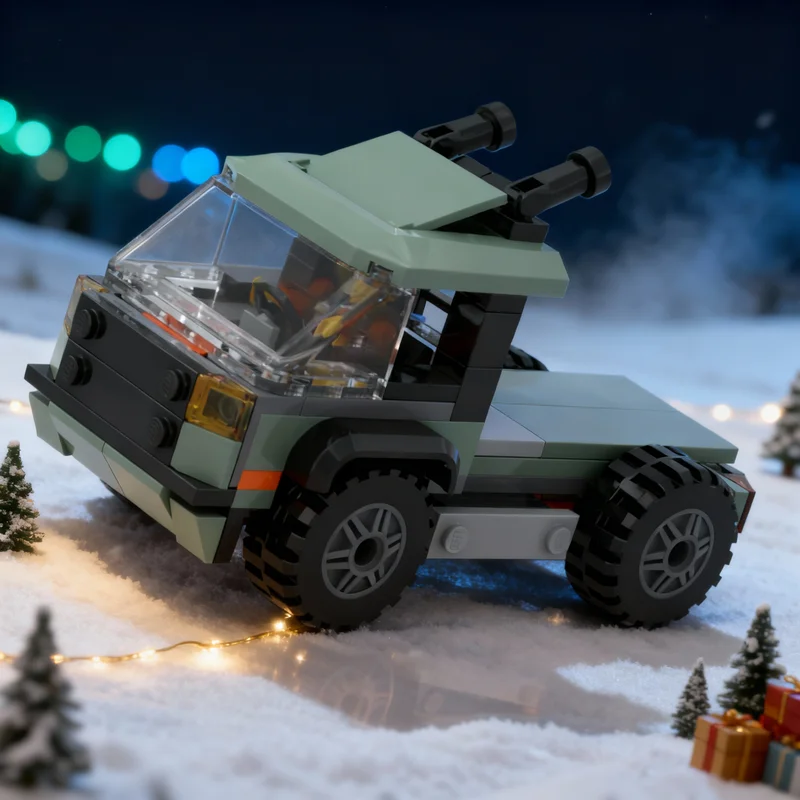 

131pcs MOC City Road 1 TRUCK Model Building Blocks Construction DIY Toys Creative Idea Education Brick Christmas Gifts Kids