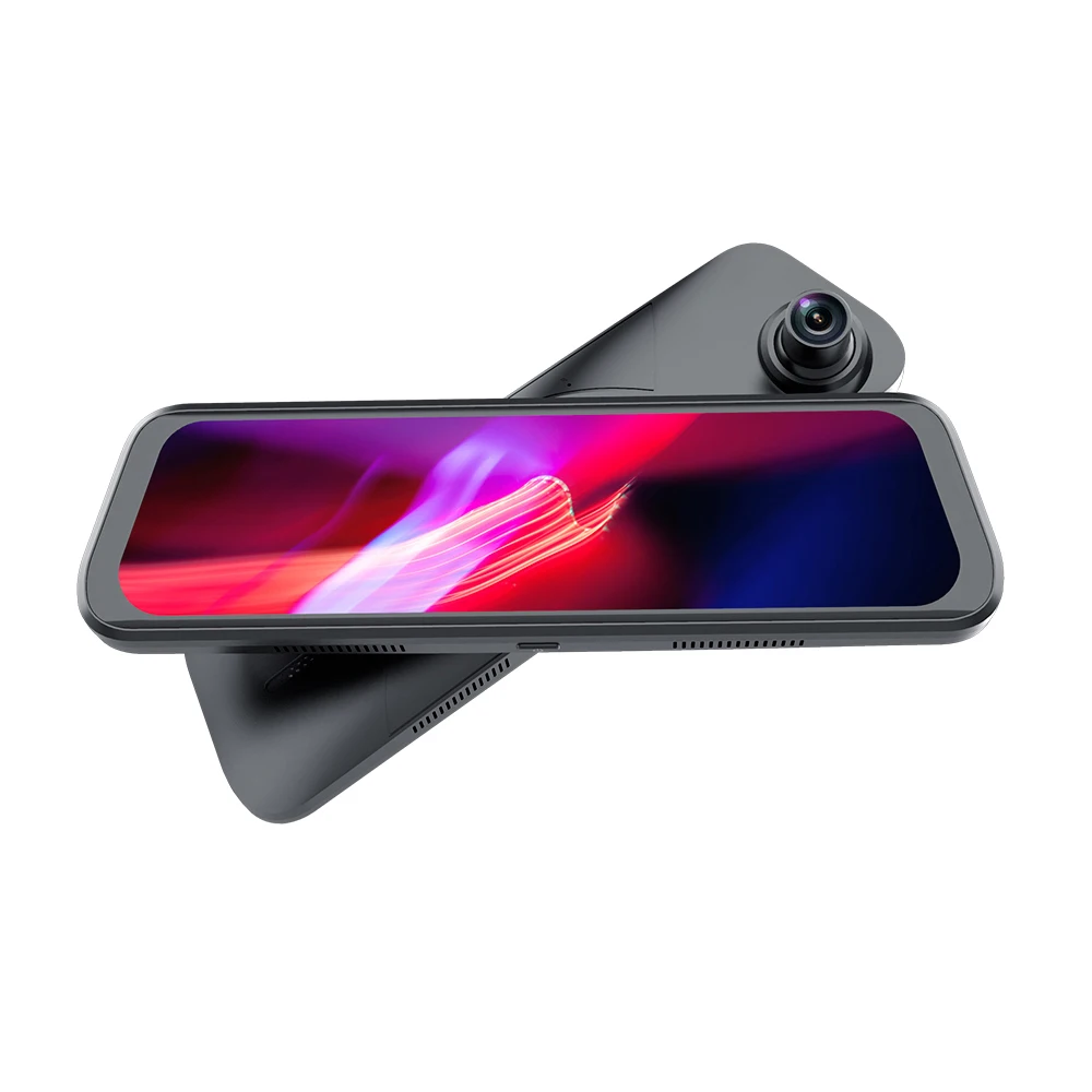 Best Streaming Ai Mirror BSD Wireless Carplay Android Auto Hicar Dual Dash Camera DVR for Tesla Model 3 Y X S