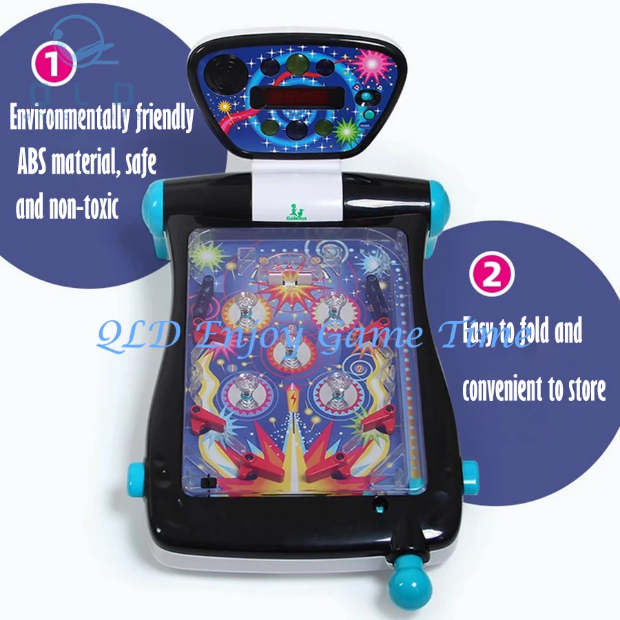 KDT Children's Game Machine Interactive Pinball Wave Machine Puzzle Competition Small Game Intelligence Development Boy Gift