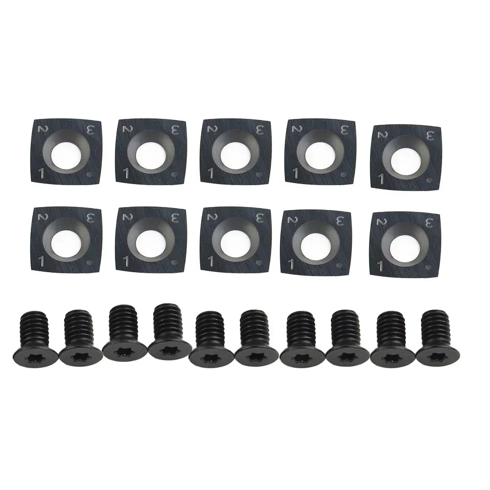 Imagem -06 - Quadrado Carbide Insere Cortadores para Carpintaria Torno Cnc Cortador de Substituição Borda Indexável R150 15x15x2.5 mm 10 Pcs