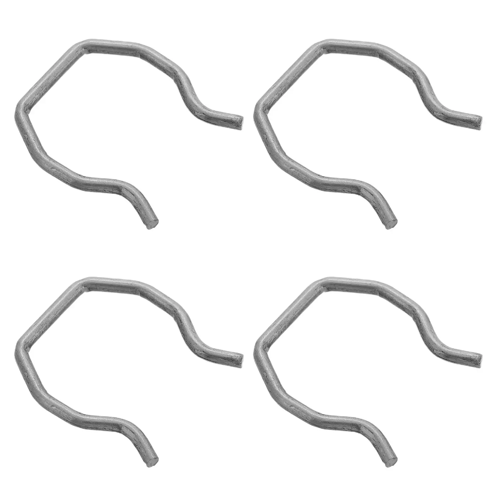 

4 Pcs Clips Injector Clamp Plug Retainer Connector Disassembly Tools Silver