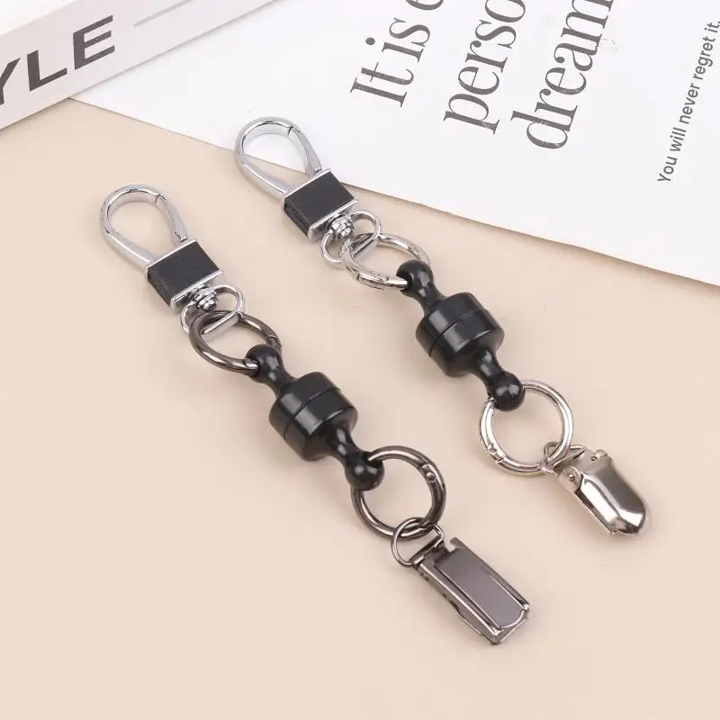 Heavy Duty Golf Magnetic Keychain Quick Release Keyring Clip With Strong Magnet For Outdoor Travel Golf Daily Carry Keyring