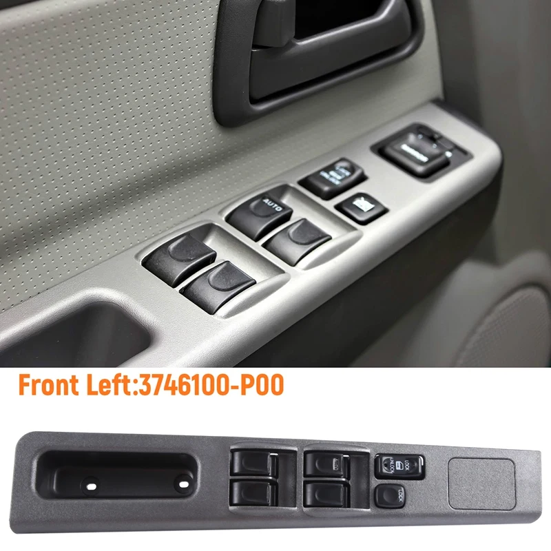 Car Electric Power Window Switch Lifter Regulator Control Button For Great Wall Wingle 3/V240 Wingle 5 3746500XP4LXA