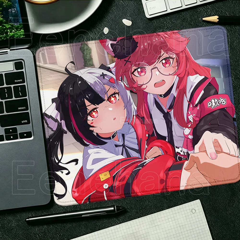 Mousepad HD printing Lacrimosa Neverness to Everness NTE Small Size Kawaii Anime Girl Mouse Pad Gaming Office overlock Desk Mat
