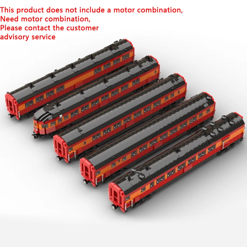 City Car Model MOC Building Bricks Sunshine Multifunctional Train Modular Technology Gifts Holiday Assemble Toys Suit
