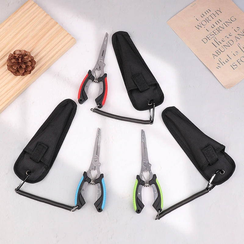 معدات الصيد كماشة الأسماك بيئة العمل المضادة للانزلاق عالية القوة متعددة الوظائف قطع خيط صنارة الصيد الصيد تعادل السنانير كماشة #3