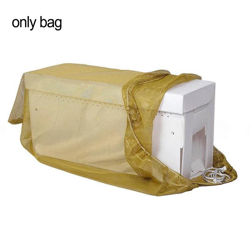 Bolsa de Transporte para Abejas de 36x30 Pulgadas para Apicultura, Costuras Reforzadas para Mayor Resistencia, Cordón Ajustable con Cierre