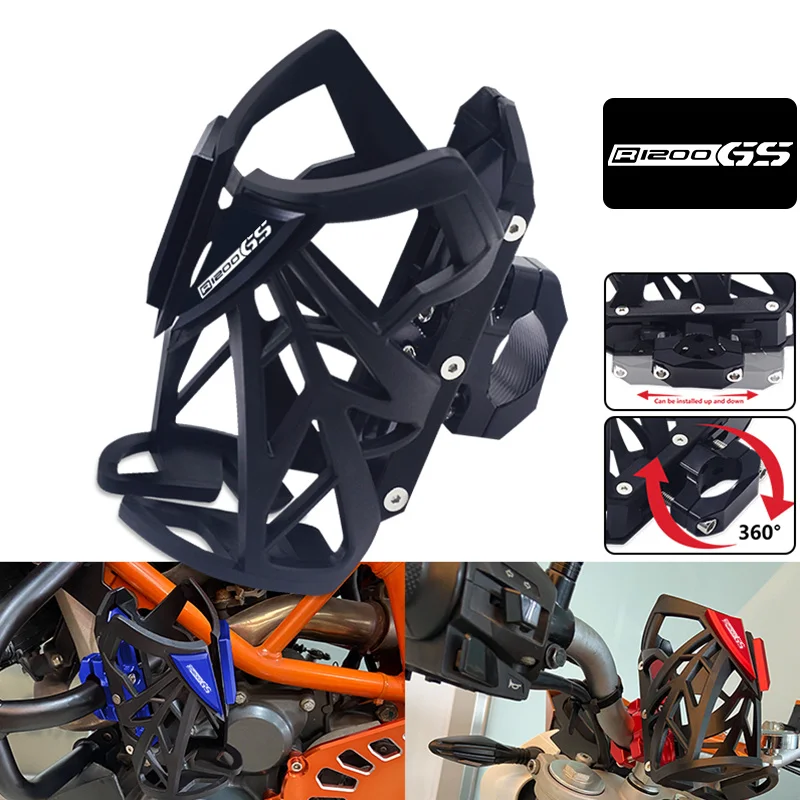 NEW Motorcycle Beverage Water Bottle Drink Cup Holder Bracket For R1200GS R1200RS R1200RT R1200R R1200S R1200ST R1200GS LC ADV