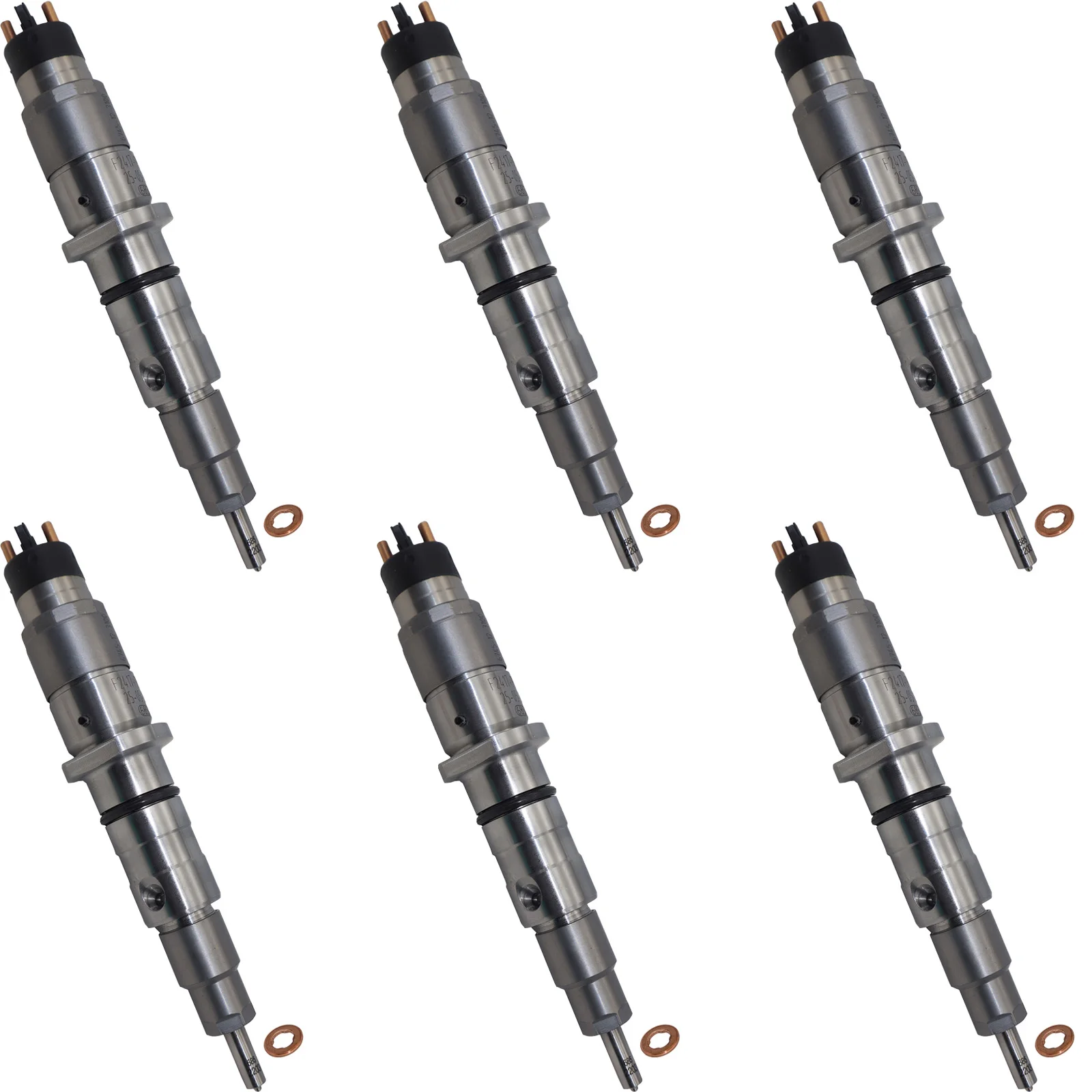 

6PCS Fuel Injection 5580013617 For Rostselmash Grain Harvester RSM-161 For Cummins QSL8.9 Engine