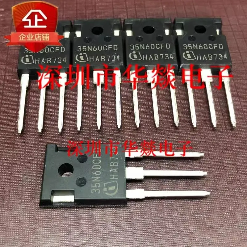 5PCS 35N60CFD SPW35N60CFD  TO-247 600V35A  Brand New In Stock, Can Be Purchased Directly From Shenzhen Huayi Electronics