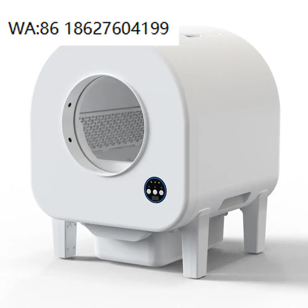Smart SelfCleaning Cat Box with APP Control 68L Large Capacity Odorless Antitrap Function for Multiple Cats